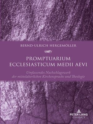 cover image of Promptuarium ecclesiasticum medii aevi